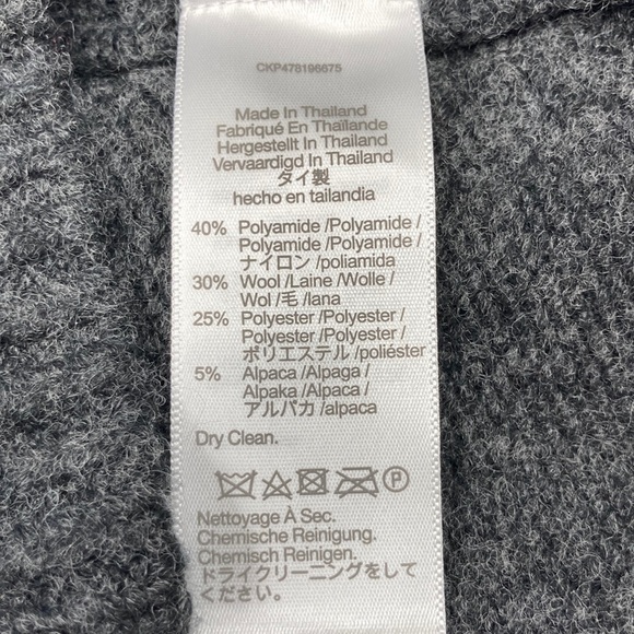 Madewell Jill Stripe Rugby Polo Top NWT (sku 112) - Picture 7 of 8